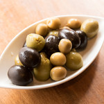 Assorted olives