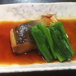 日替定食 の魚の煮付け(2017.10.31)