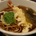 そば処　善作家 - 定食の天ぷらそば