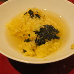 銀座 しのはら - 上海蟹の炊き込みご飯 松茸と鱧の出汁で