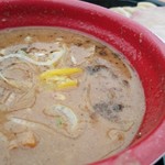 中華蕎麦 とみ田 - 12年目の濃厚豚骨魚介（スープアップ）