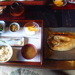 天の庵 - ほっけ定食　1000円　【2011.3】