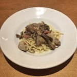 スガハラ - きのこのクリームソーススパゲッティ