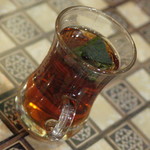 アラビアレストラン　ゼノビア - 食後のサービスのミント茶２０１７年１０月