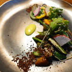 リストランテ ナカモト - 季節のお野菜の一皿
