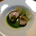 リストランテ ナカモト - 北海道産天延ブリと九条ネギ