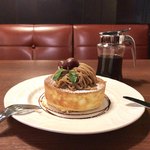 HOSHINO COFFEE - 栗のスフレパンケーキ