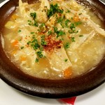 トリッパと豆の塩煮込み