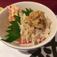 鮨 大照 - 蟹は外せない