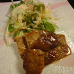 旬楽まつば - 豚のしょうが焼き