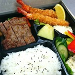 仕出し割烹 吉野 - ステーキ弁当