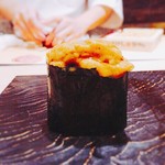 鮨 とかみ - 2017.10.  馬糞海胆