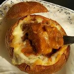 くるみの実 - 2017.9.21  【パンカレー】 (サラダ・スープ付き)   920円