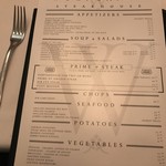Wolfgang's Steakhouse - メニュー