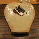 虎白 - お造りの二：〆鯖1
