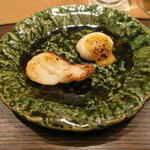 虎白 - 焼物：くえ 白胡麻豆腐1