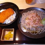 甚右衛門 福井駅前店 - 越前おろしそばとミニカツ丼