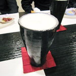 樹勢 - 生ビール（陶器ゴブレット）