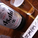 あつた蓬莱軒 本店 - 冷たいビール