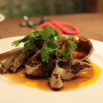 齋華 - 麻辣味の上海蟹紹興酒漬け