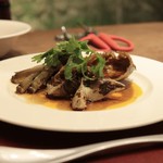 齋華 - 麻辣味の上海蟹紹興酒漬け