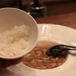 齋華 - フカヒレと毛蟹の煮込み＆ご飯