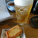 あなぐま亭 - 生小&ハモパン