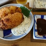 あなぐま亭 - 鮭コロッケ