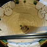 いち井 - 珍しくスープ完飲