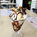 カフェ チャレンジャー 88 - チョコレートパフェ