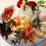 Seafood plate