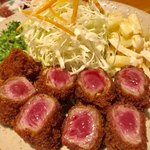 Masuno - 子羊のステーキ風カツレツ【料理】 