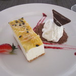 Magnolia - パッションフルーツのチーズケーキ 