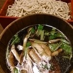 蕎麦見世のあみ - 鴨せいろ蕎麦