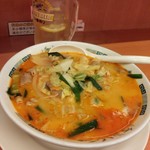 日高屋 - モつ野菜（ラーメン）