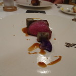 食堂セゾンドール - ◆宮崎・牛ロース肉のグリル　椎茸ソース