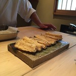 てんぷら　成生 - （2017年10月）蓮根