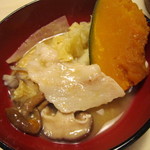 ほうとう蔵 歩成 - 山梨ワイン豚・取分け