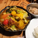 野菜を食べるカレーcamp - 