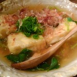 穂の華 - 揚げ出し豆腐の蟹餡掛け