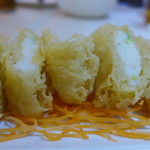 Chuen Kee Seafood Restaurant - イカのかまぼこ天ぷら風。可もなく不可もなく。