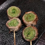 Yokkaichi Sakaba Kushidama Nakagawara - ぶたくし（レタス）