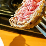 さわやか - ハンバーグの断面