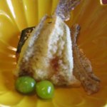 千松しま - ハゼの天ぷら＆銀杏