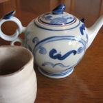 千松しま - 湯呑みとお茶の急須