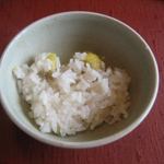 千松しま - 今年初収穫の栗がホクホクのご飯