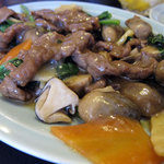 龍門 - 牛肉のカキソース炒め