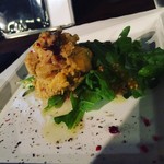 鉄板焼野菜ベジたけ - 安納芋のポテサラ