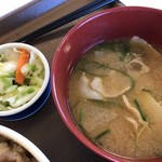 스키야 263고 사가 야마토 IC점 - とん汁おしんこセットは こんなん