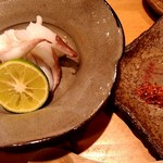 鮨 和さび - スミイカ下足炙り